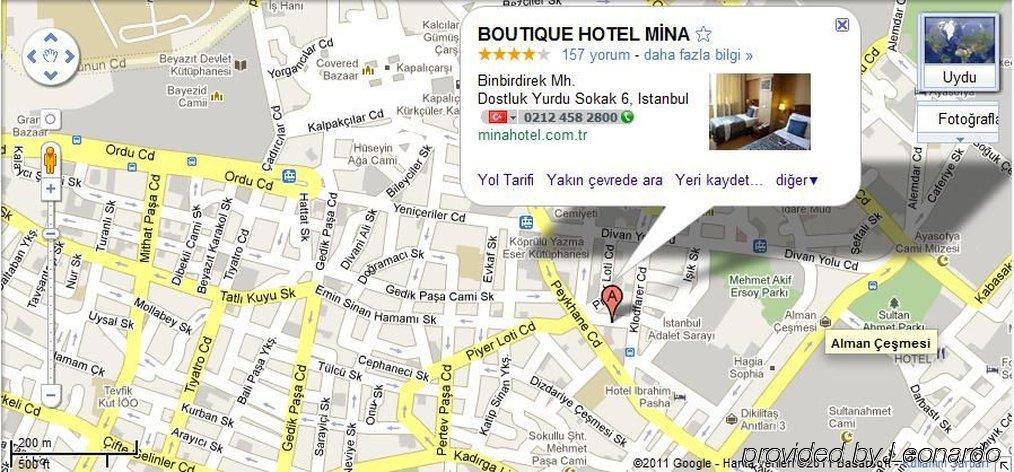 Mina Hotel - Special Category Istanbul Ngoại thất bức ảnh